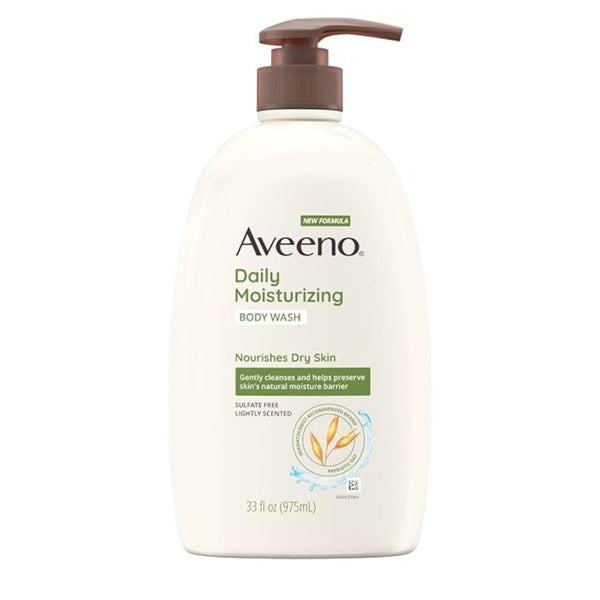 Aveeno Soothing Oat Body Wash for Dry Skin – 33oz