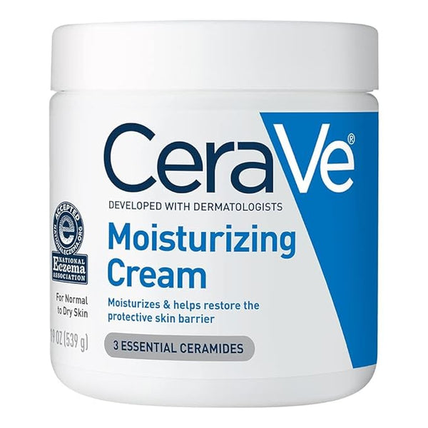 CeraVe Organic Daily Moisturizing Cream for Dry Skin – 19oz