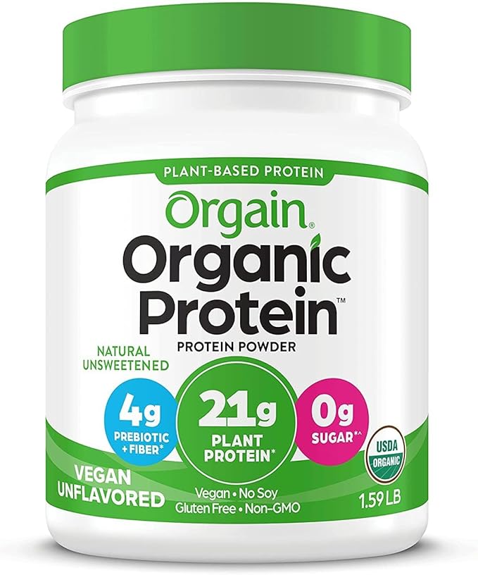 Orgain Organic Vegan Protein Powder - 21g Plant Power