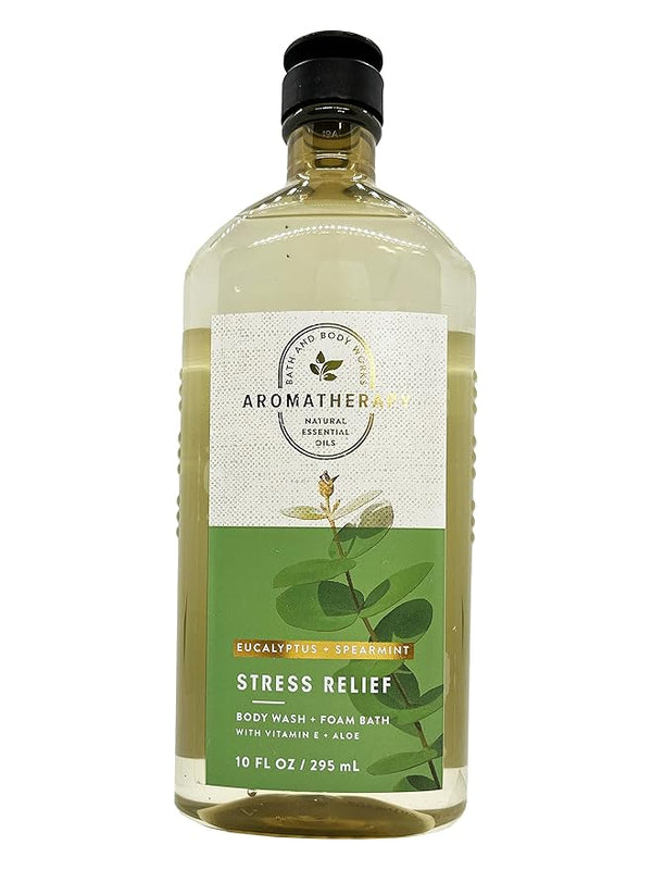 Bath & Body Works Stress Relief Organic Body Wash 10oz