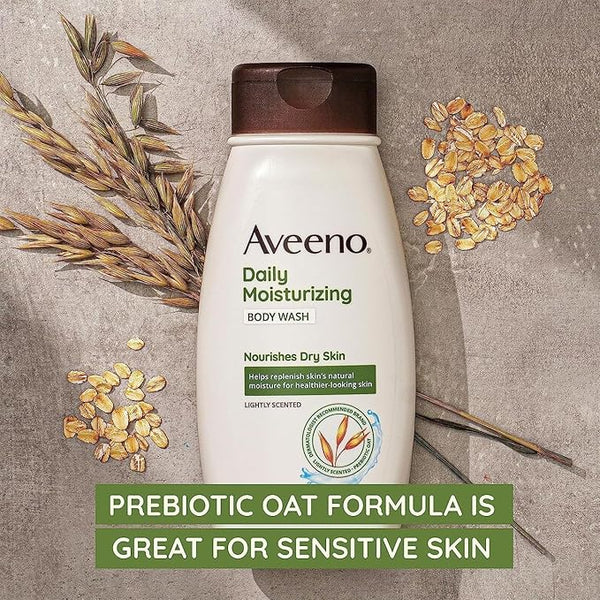Aveeno Soothing Oat Body Wash for Dry Skin – 33oz